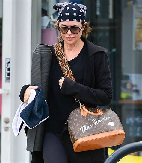 the lisa rinna handbag|Lisa Rinna Gets Vintage Mrs. Hamlin Monogram Louis Vuitton.